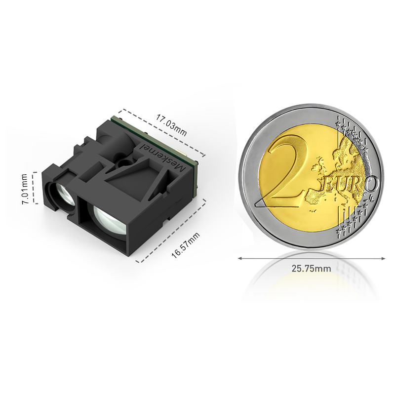 Laser Distance Measure - Neuer LLDL-S 1mm Präzisions-Laser-Distanzsensor 100Hz Hochfrequenz-Lasersensor