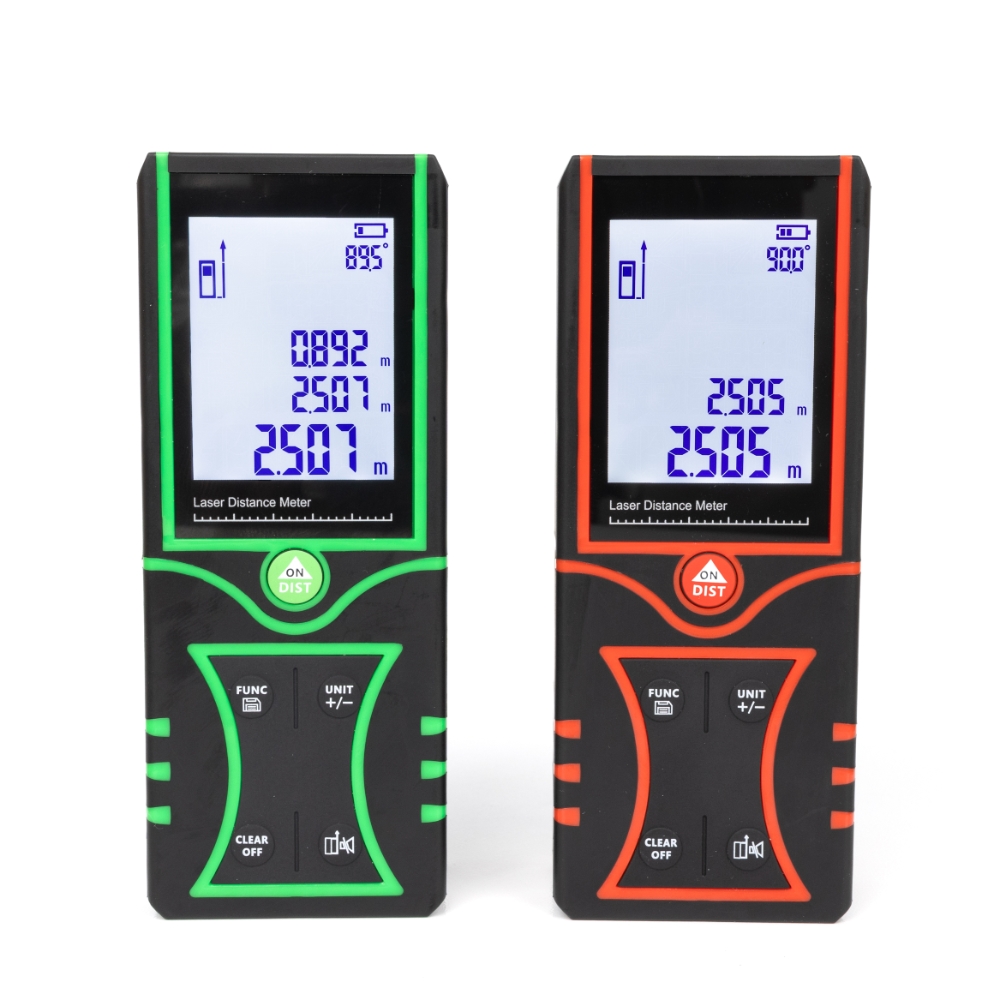 Laser Distance Measure - Modell GS-16 Industrielles Rotes Laser-Messband 120m
