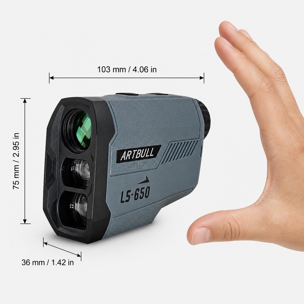 Golf-Entfernungsmesser 650m 6X – Laser Distance Measure Bewertung und Preis
