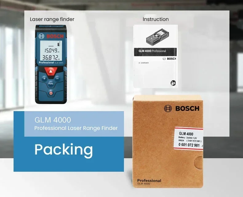BOSCH GLM 4000 Laser-Entfernun – Laser Distance Measure Bewertung und Preis