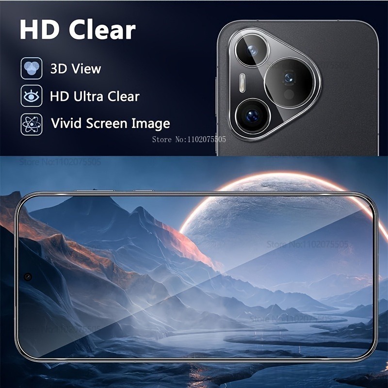 [4-in-1] 2 Stück gehärtetes Gl – Huawei Pura 70 Bewertung und Preis