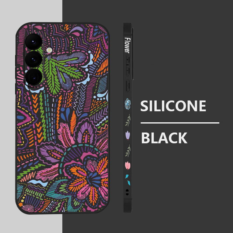 Blumenmuster Handyhülle für Sa – Samsung Galaxy A55 Bewertung und Preis