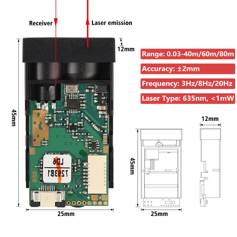 40m Grüner Laser-Entfernungsme – Laser Distance Measure Bewertung und Preis