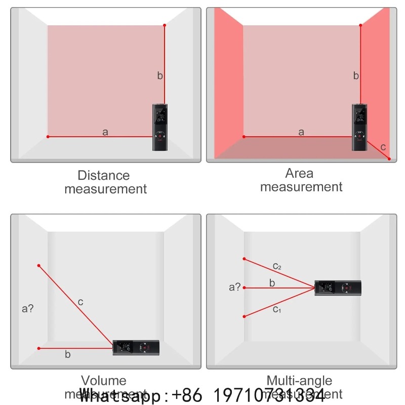 40M/60M Mini Smart Laser-Entfe – Laser Distance Measure Bewertung und Preis